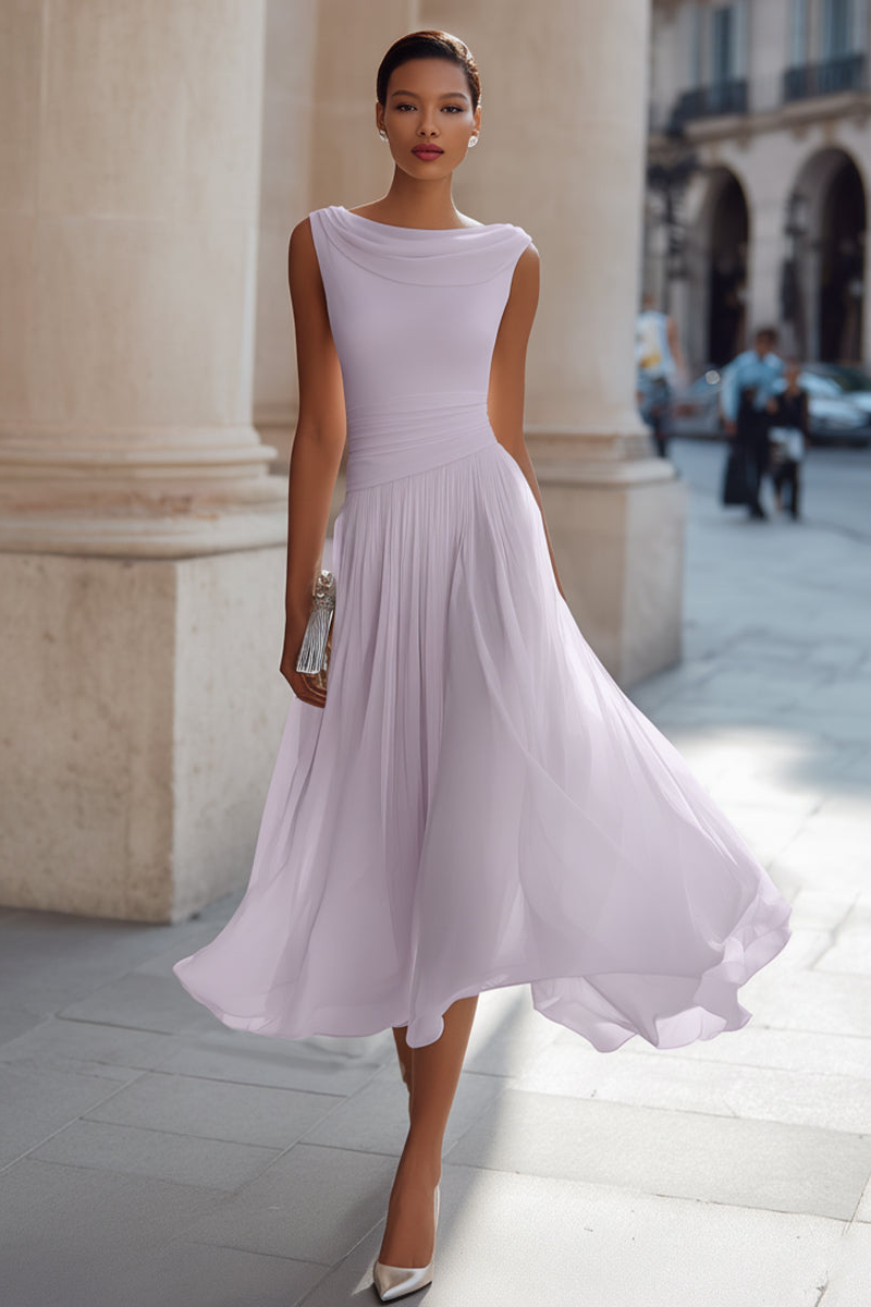 Adriana | Vestido Midi Elegante de Ceremonia