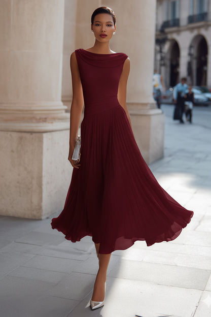 Adriana | Vestido Midi Elegante de Ceremonia
