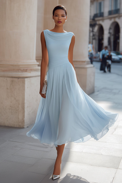 Adriana | Vestido Midi Elegante de Ceremonia