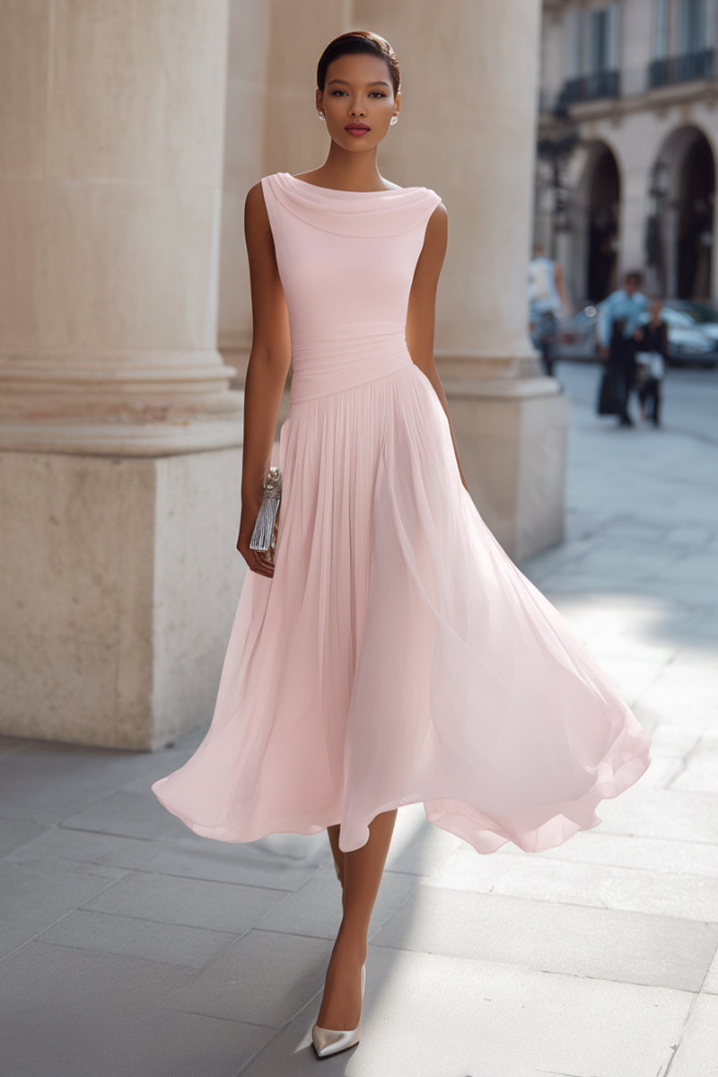 Adriana | Vestido Midi Elegante de Ceremonia