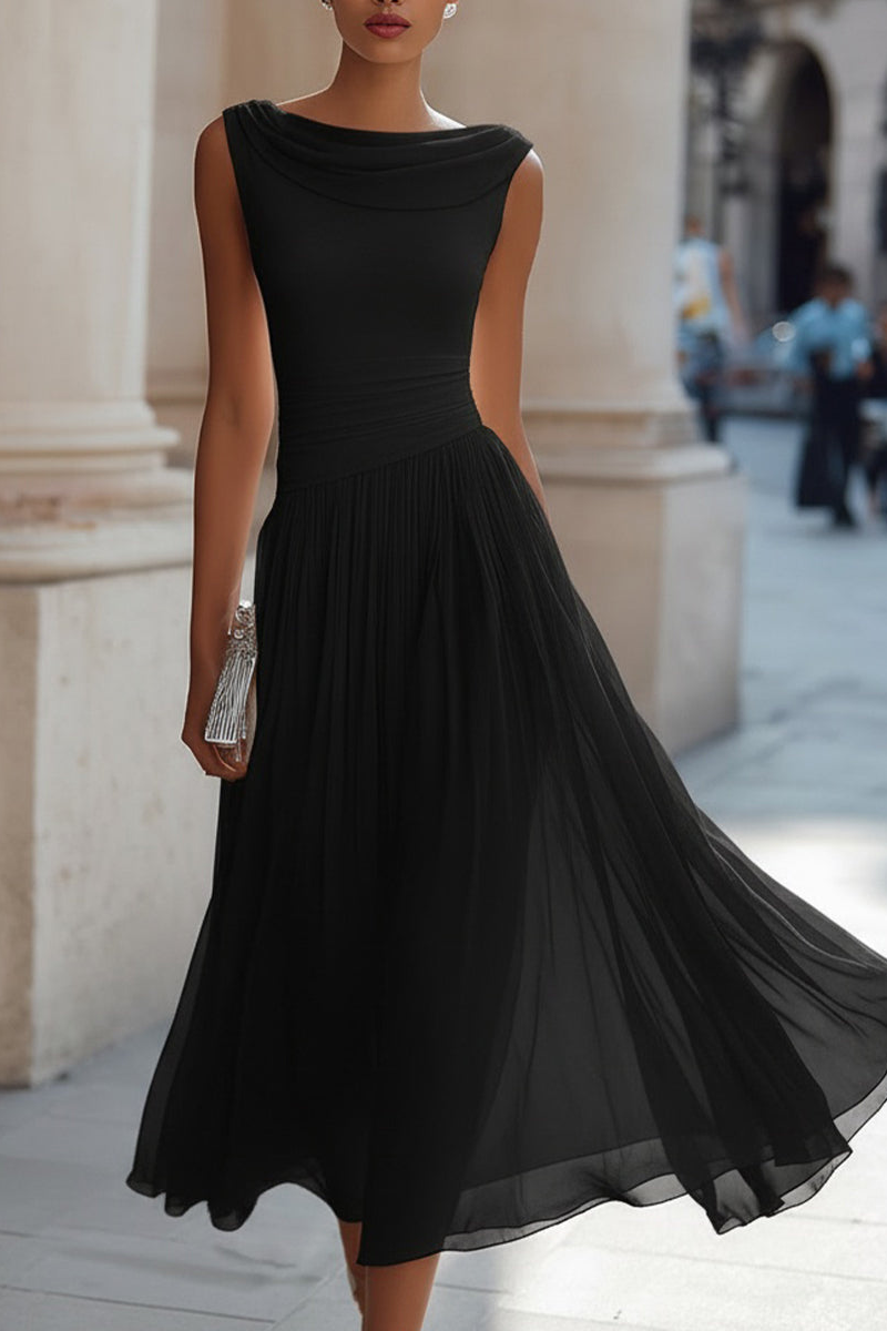 Adriana | Vestido Midi Elegante de Ceremonia