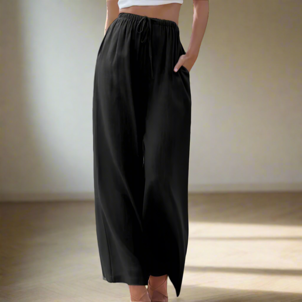 Liam | Pantalones de verano de pierna ancha
