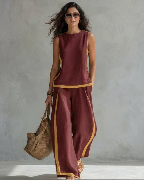 Leila · Conjunto fluido de dos piezas