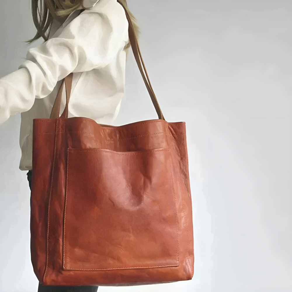Lavinia · Bolso tote de piel suave