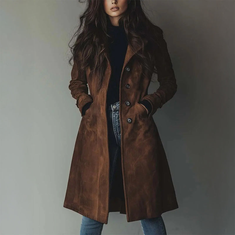 Nilde · Abrigo elegante de piel