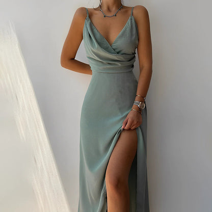 Tecla · Vestido midi suave