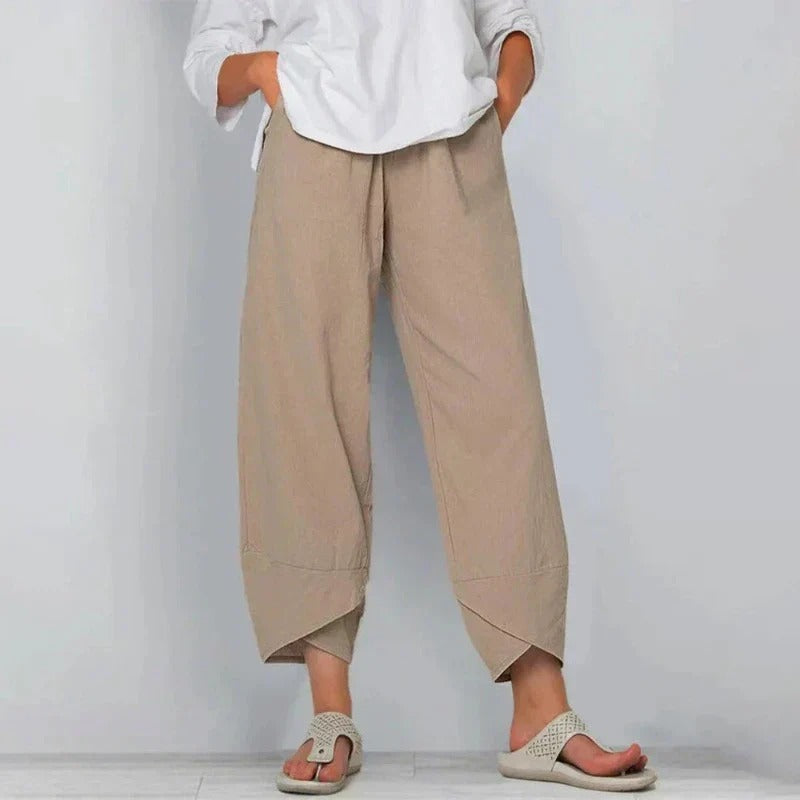 Alba · Pantalones de tejido suave