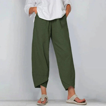 Alba · Pantalones de tejido suave