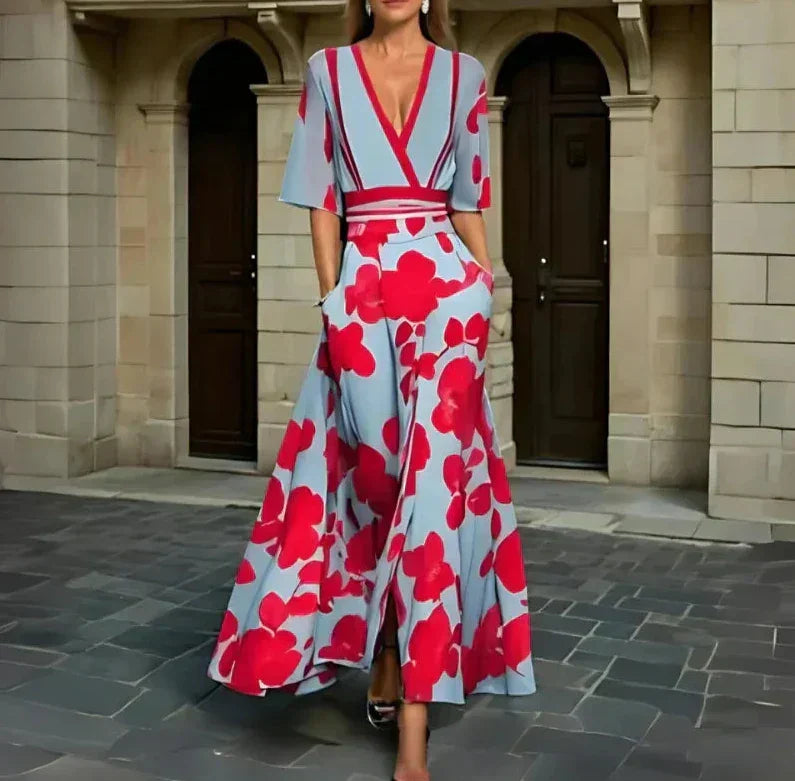 Ottavia · Vestido floral refinado