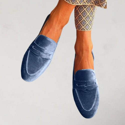 Lorenza | Mocasín de terciopelo