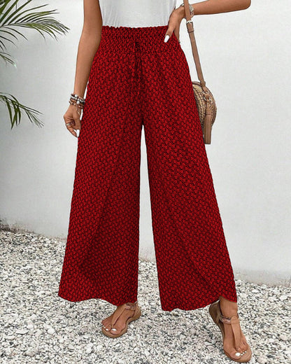 LUNARA - PANTALONES DE PIERNA ANCHA PARA MUJERES