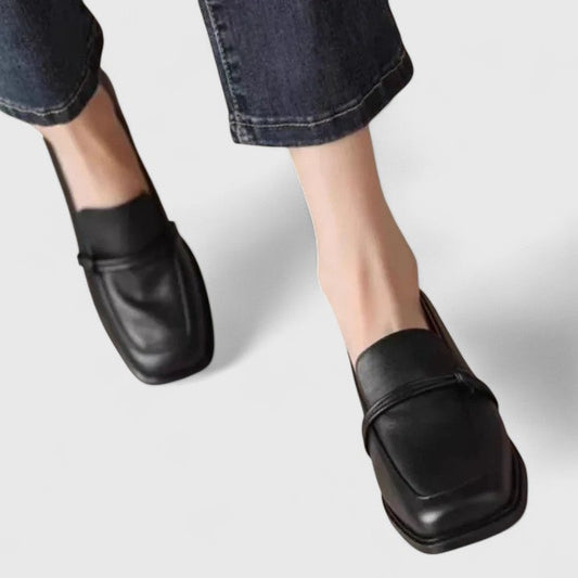 Tiziana | Mocasín Retro Punta Cuadrada