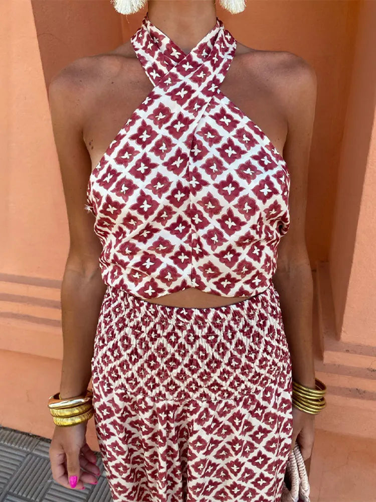 Elsa · Conjunto elegante con hombros descubiertos