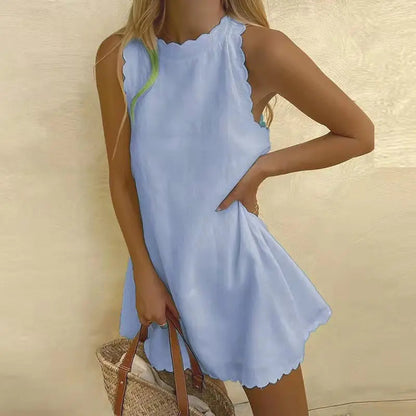 Selene · Vestido evasé y fresco