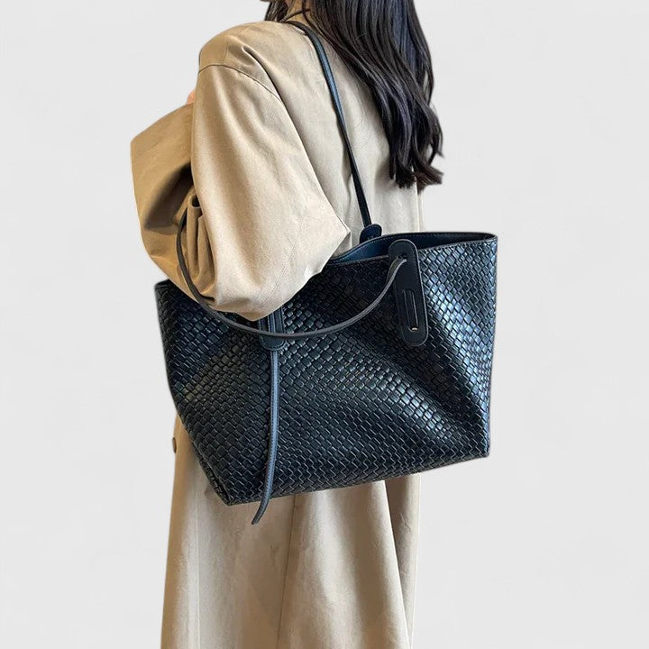 Iris · Bolso tote trenzado premium