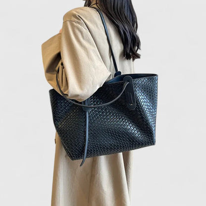 Iris · Bolso tote trenzado premium