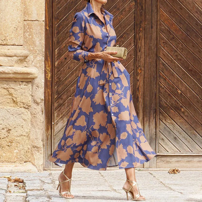 Paola · Vestido floral refinado