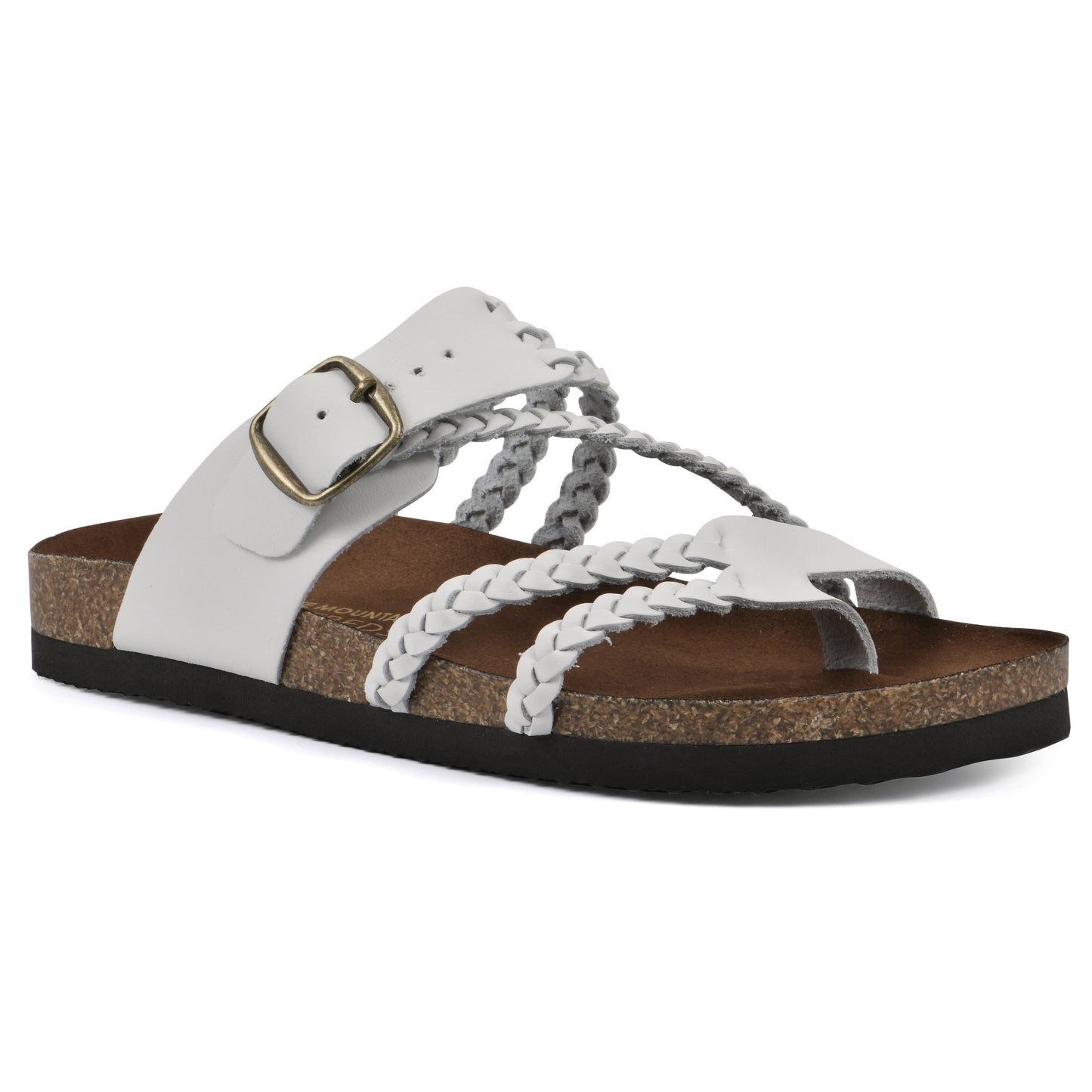 Mara · Sandalias Confort con Plantilla Anatómica — Blanco