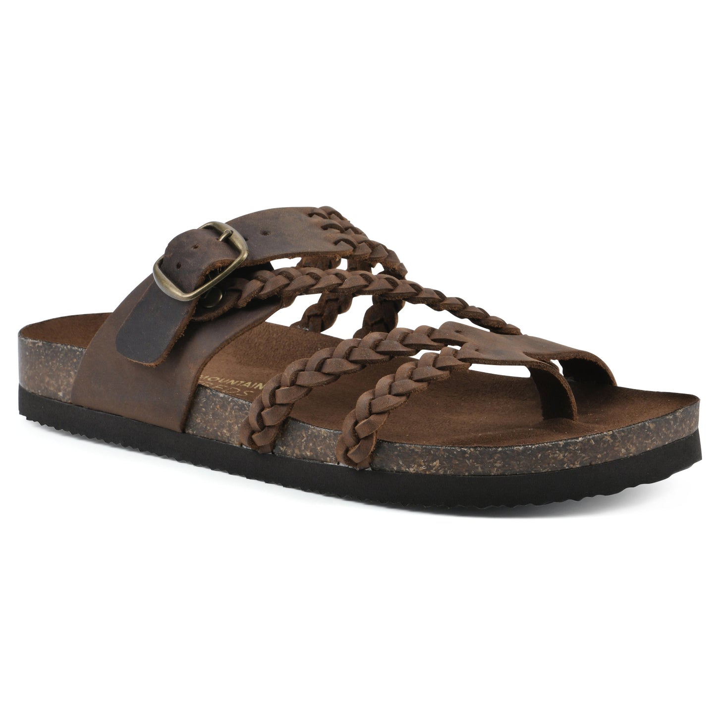 Mara · Sandalias Confort con Plantilla Anatómica — Marrón