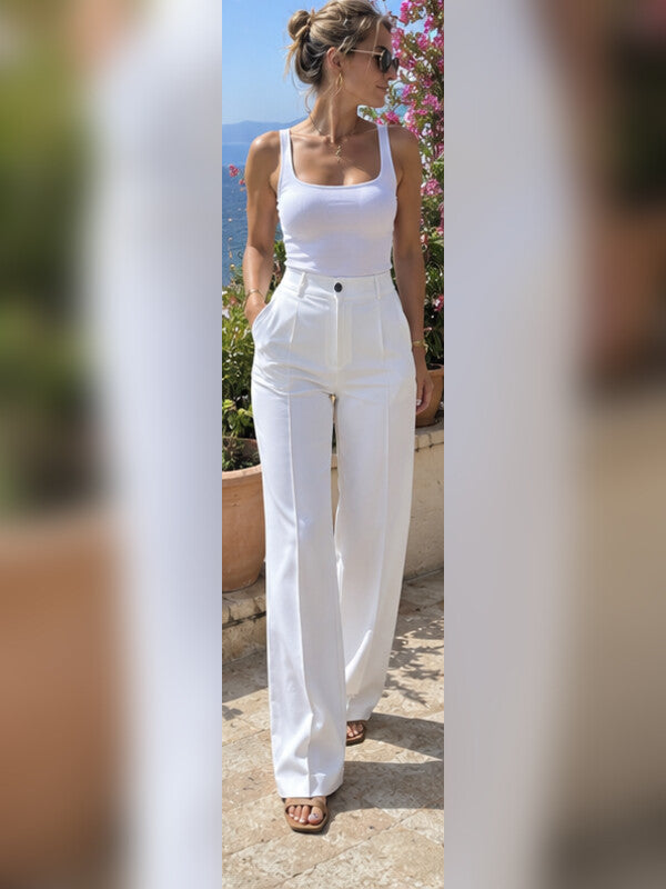 Foto de clienta con pantalones Alessia