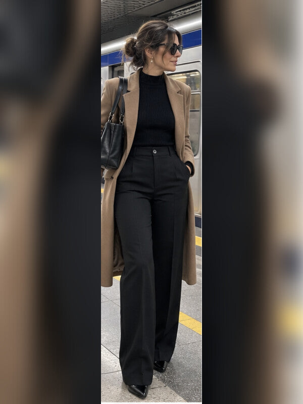 Foto de clienta con pantalones Alessia
