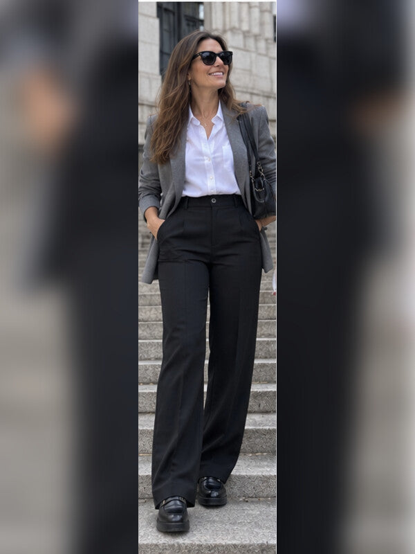 Foto de clienta con pantalones Alessia