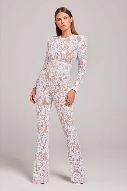 Renata · Mono elegante de encaje