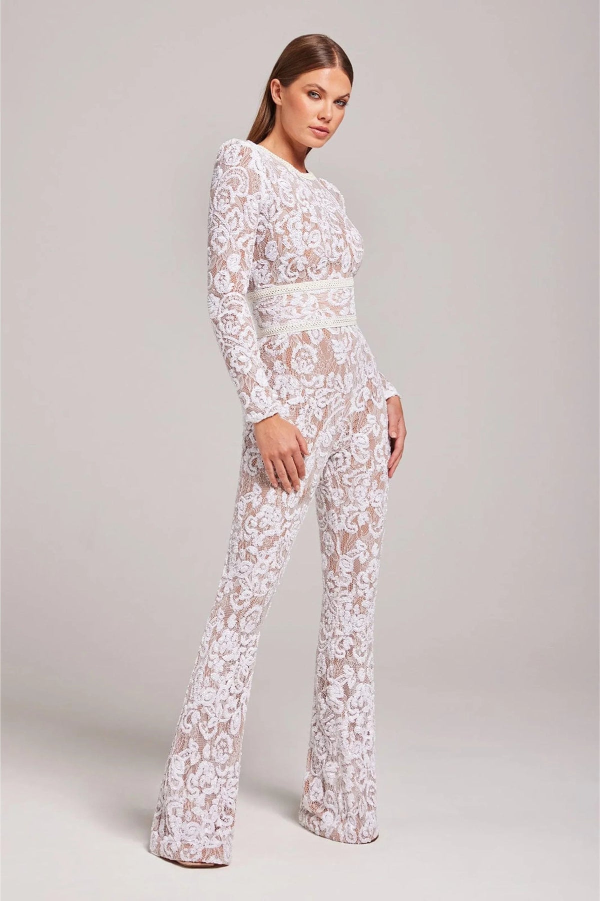 Renata · Mono elegante de encaje