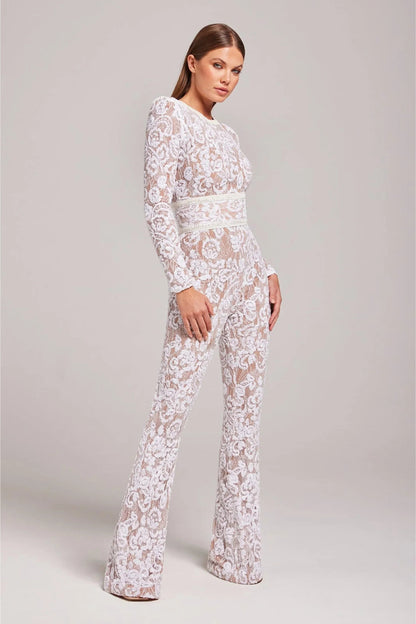 Renata · Mono elegante de encaje