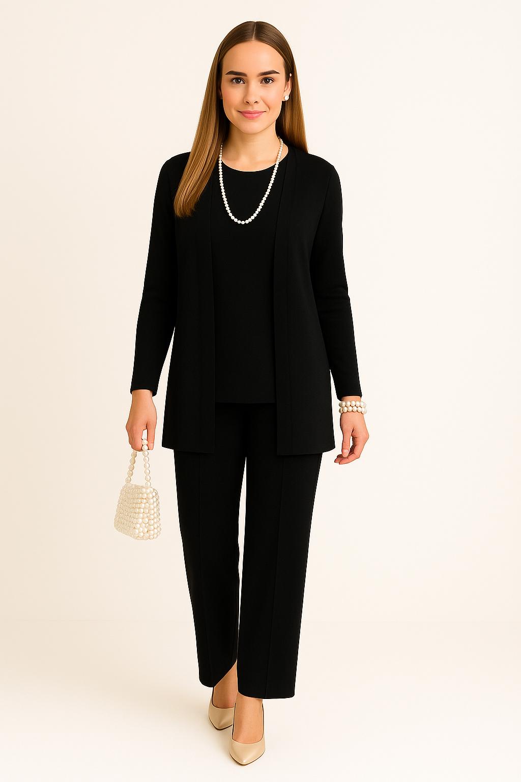 Morena · Conjunto elegante estructurado