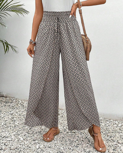 LUNARA - PANTALONES DE PIERNA ANCHA PARA MUJERES