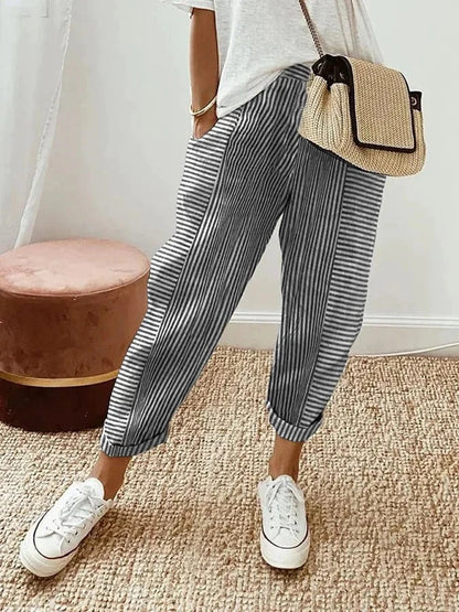 Lola | Pantalones de verano casual de corte amplio