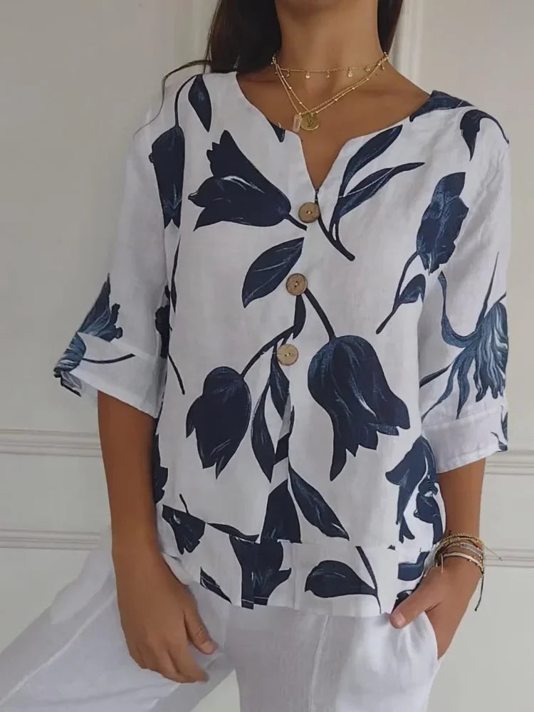 Rachele · Blusa floral