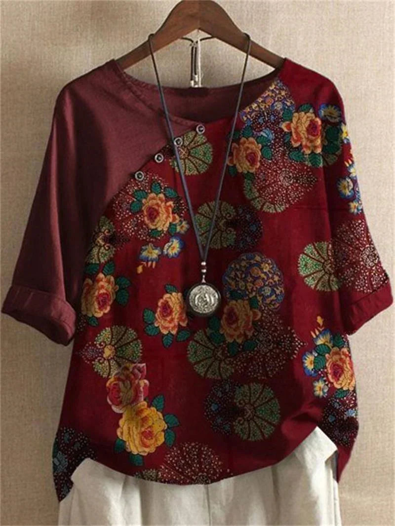 Isabella · Blusa fresca de lino