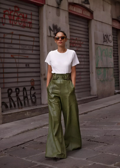 Renata · Pantalones cómodos de pierna ancha