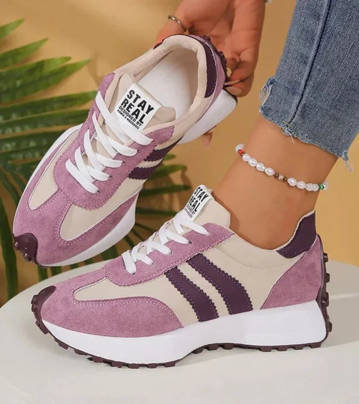 Elina zapatillas retro de mujer - imagen 2