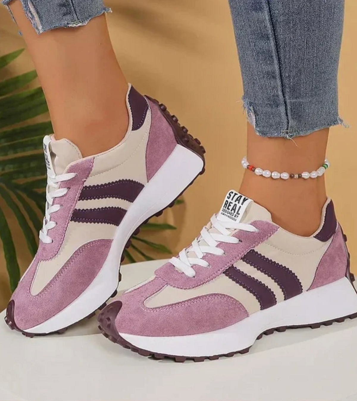 Elina zapatillas retro de mujer - imagen 3