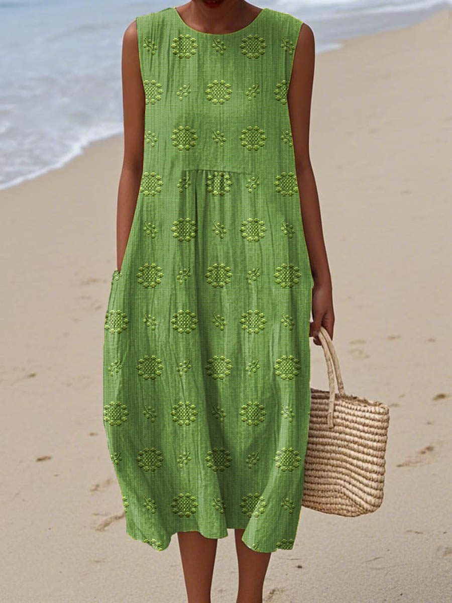Lidia · Vestido ligero de algodón