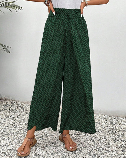 LUNARA - PANTALONES DE PIERNA ANCHA PARA MUJERES