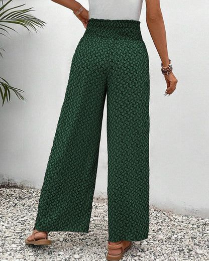 LUNARA - PANTALONES DE PIERNA ANCHA PARA MUJERES