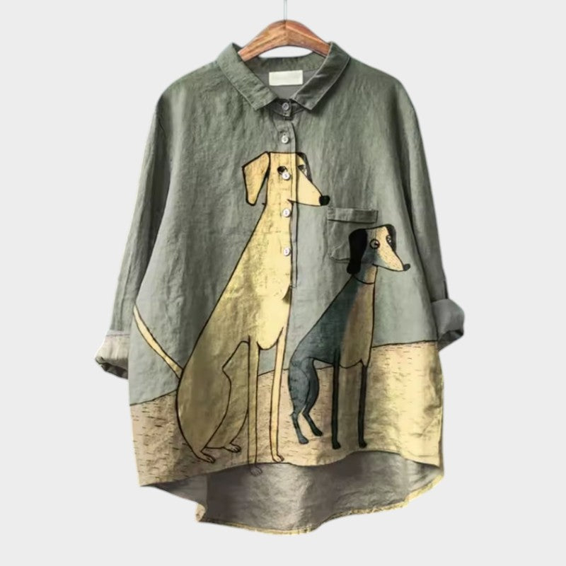 Marta · Camisa relajada de algodón