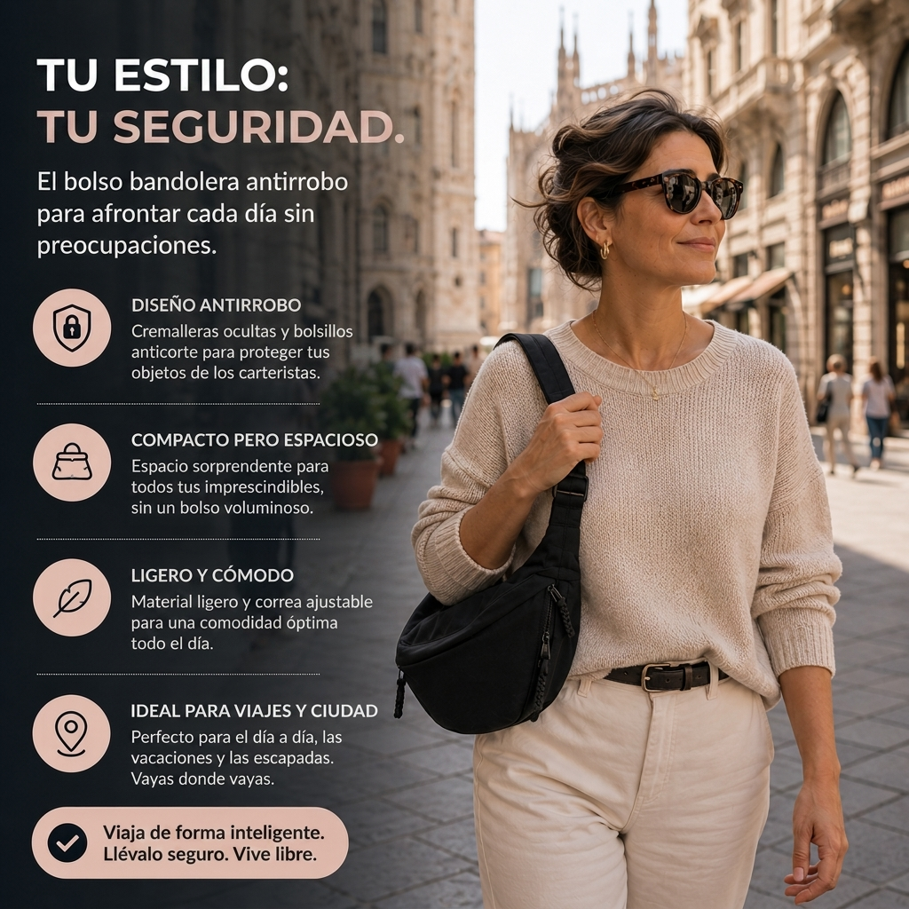 Aria · Bolso de Hombro Negro