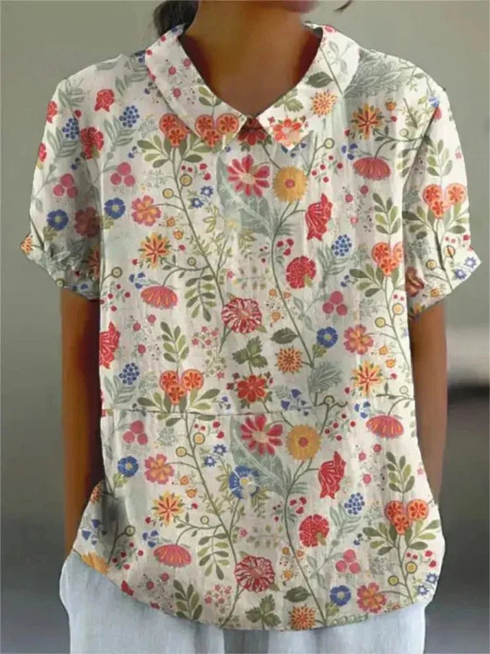 Romina · Blusa fresca de lino