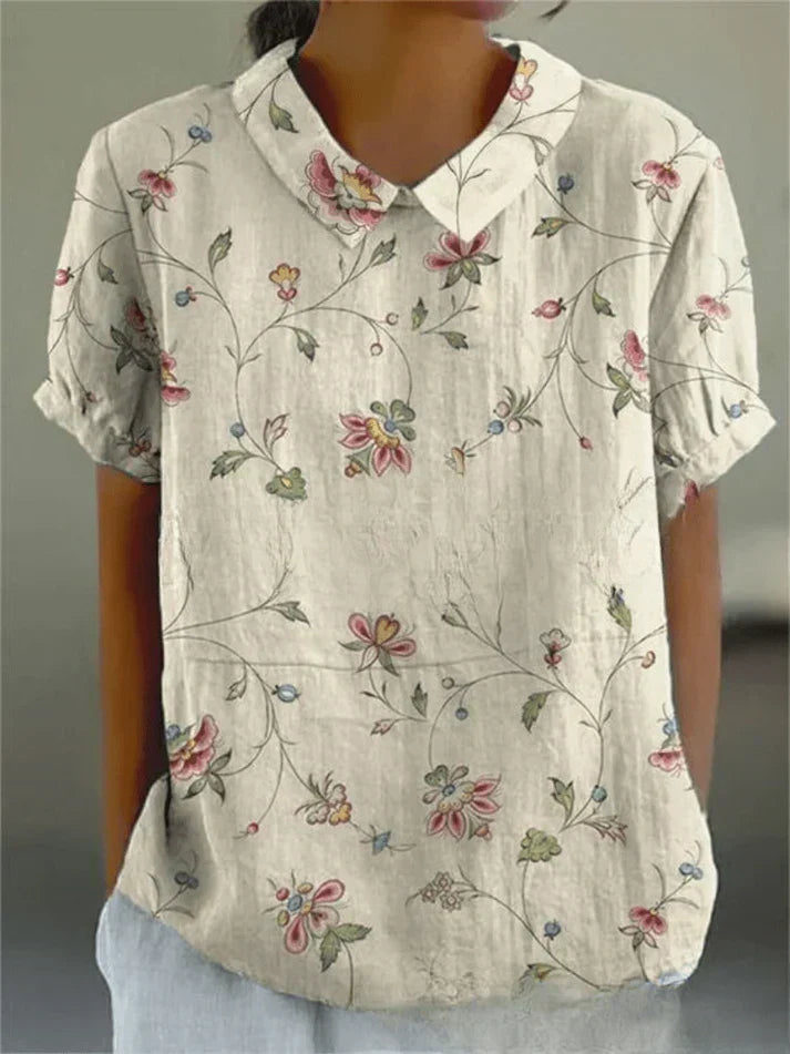 Romina · Blusa fresca de lino