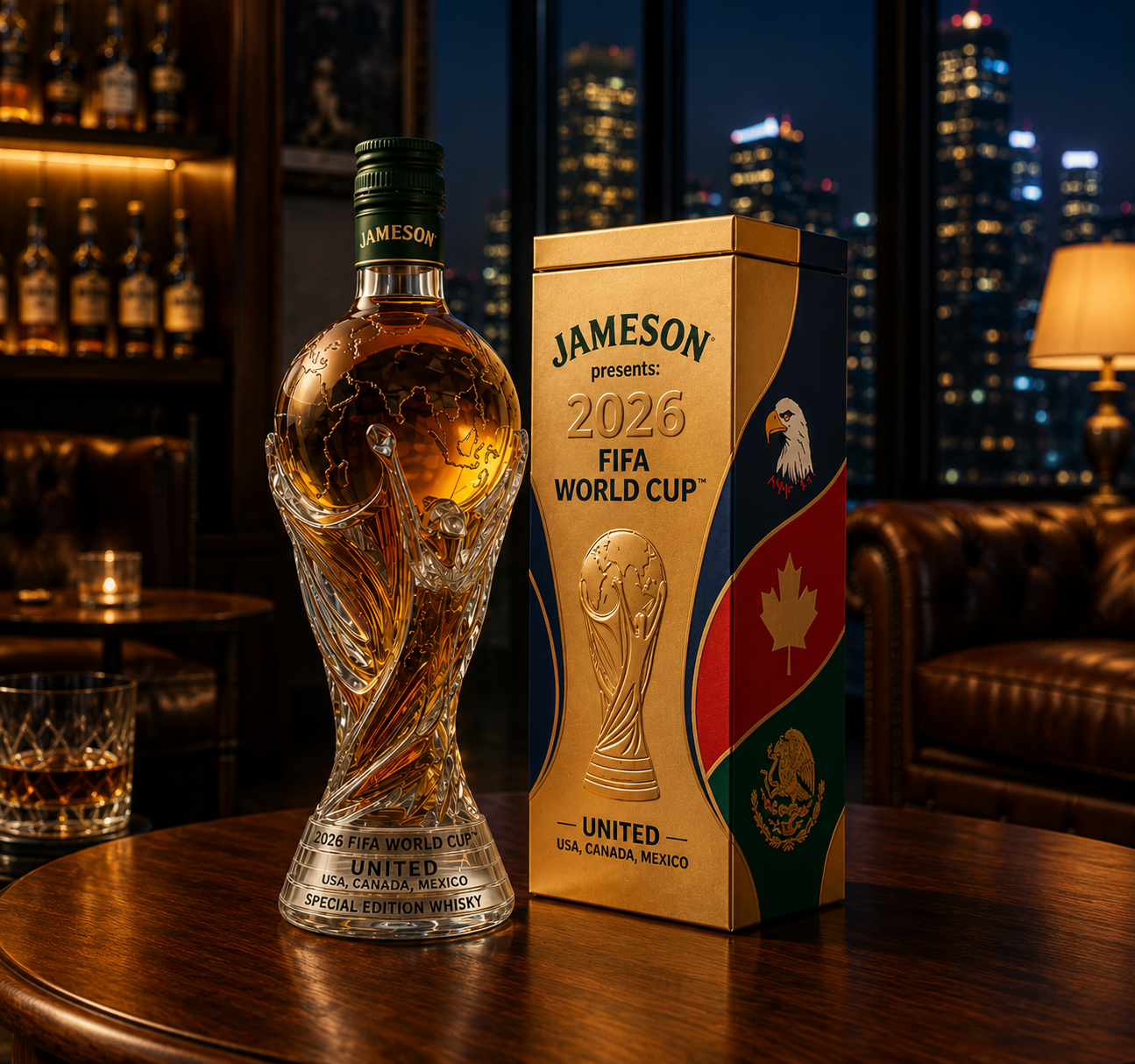Decantador de whisky - Edición Copa del Mundo 2026