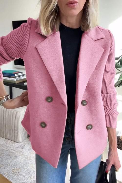 Irene · Abrigo elegante con paneles