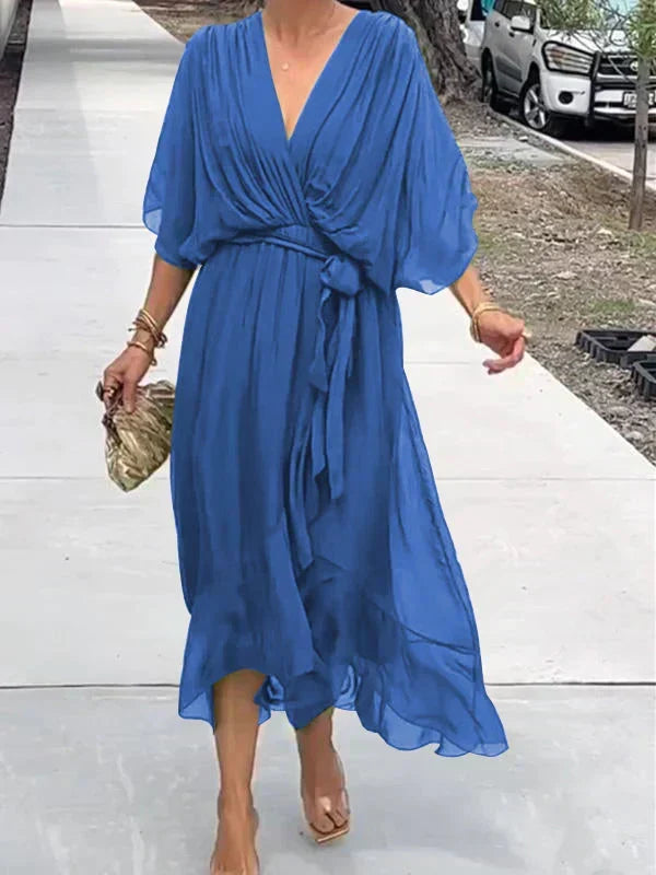 Iris · Vestido fluido premium