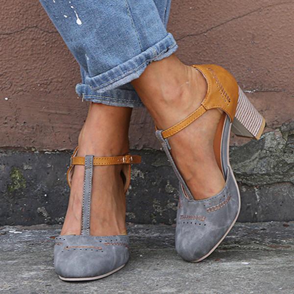 Camilla · Zapatos elegantes con tacón de bloque