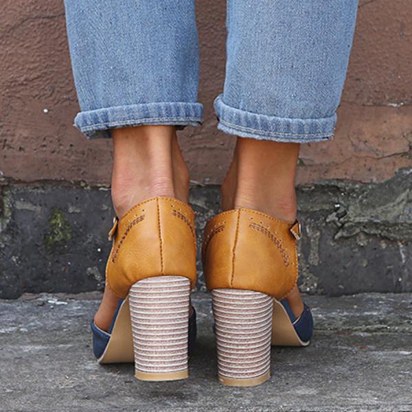 Camilla · Zapatos elegantes con tacón de bloque