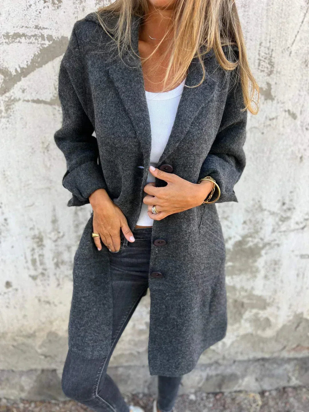 Fiamma · Chaqueta cómoda de lana